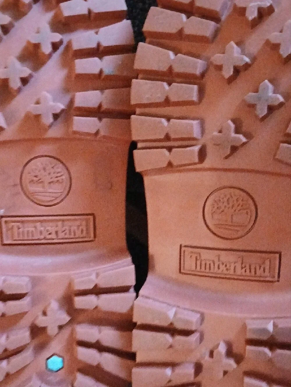 Timberland Tan Leather Woven Strap Loafers